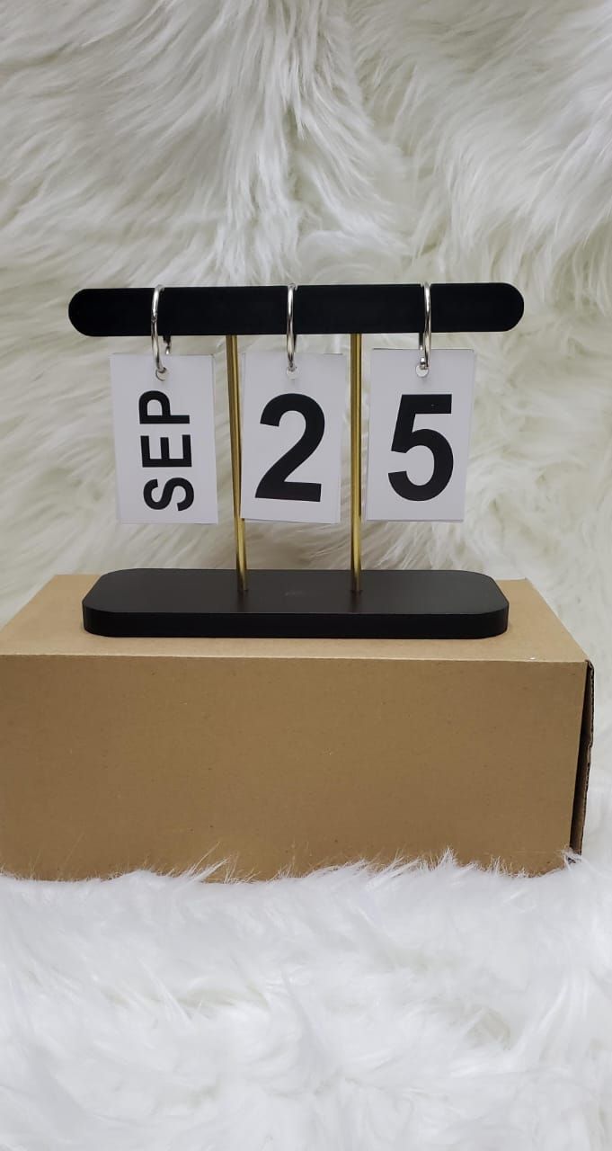 DESK study  flip calendar 