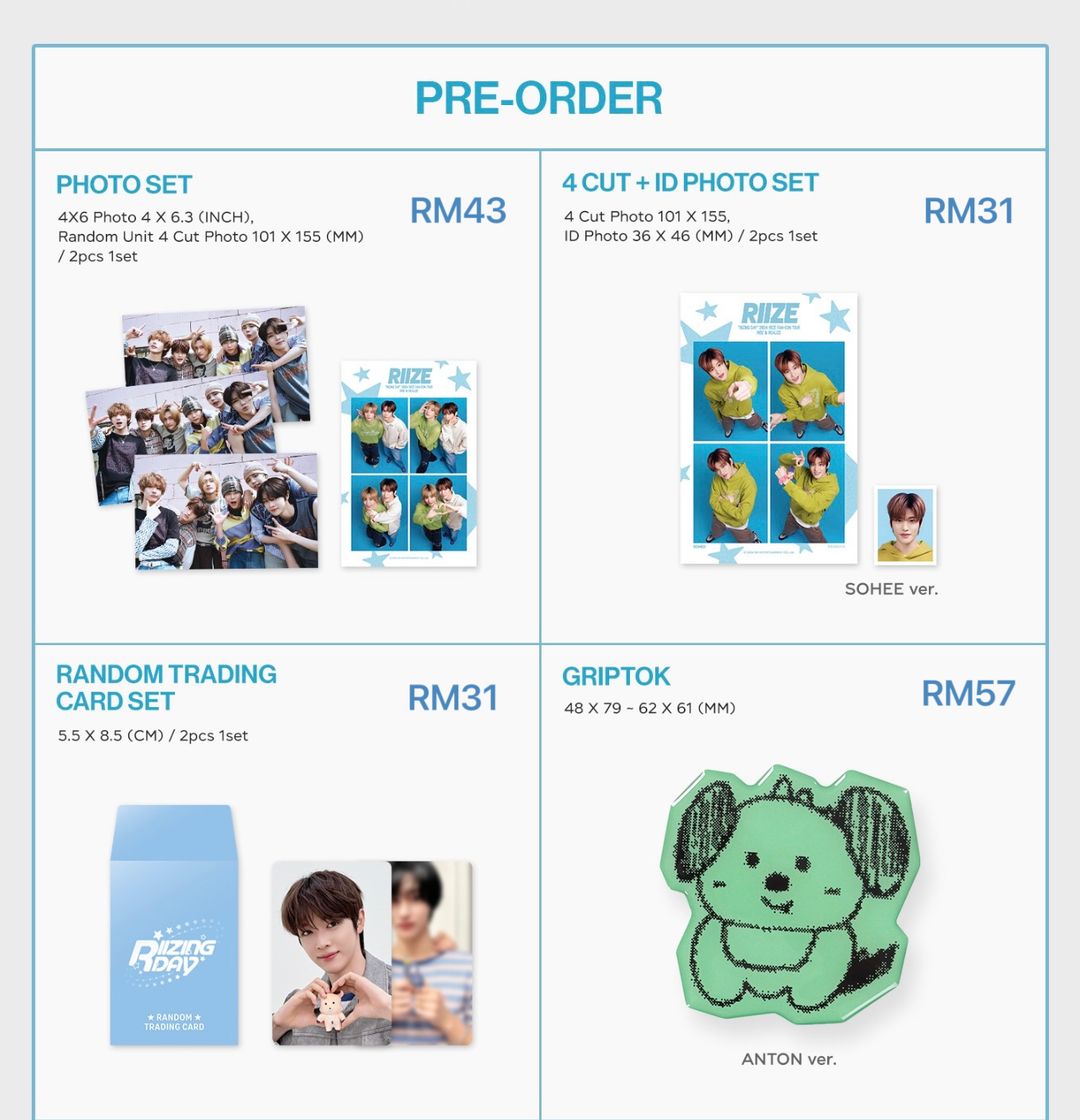 2024 RIIZE FAN-CON ‘RIIZING DAY’ FINALE in SEOUL OFFICIAL MD