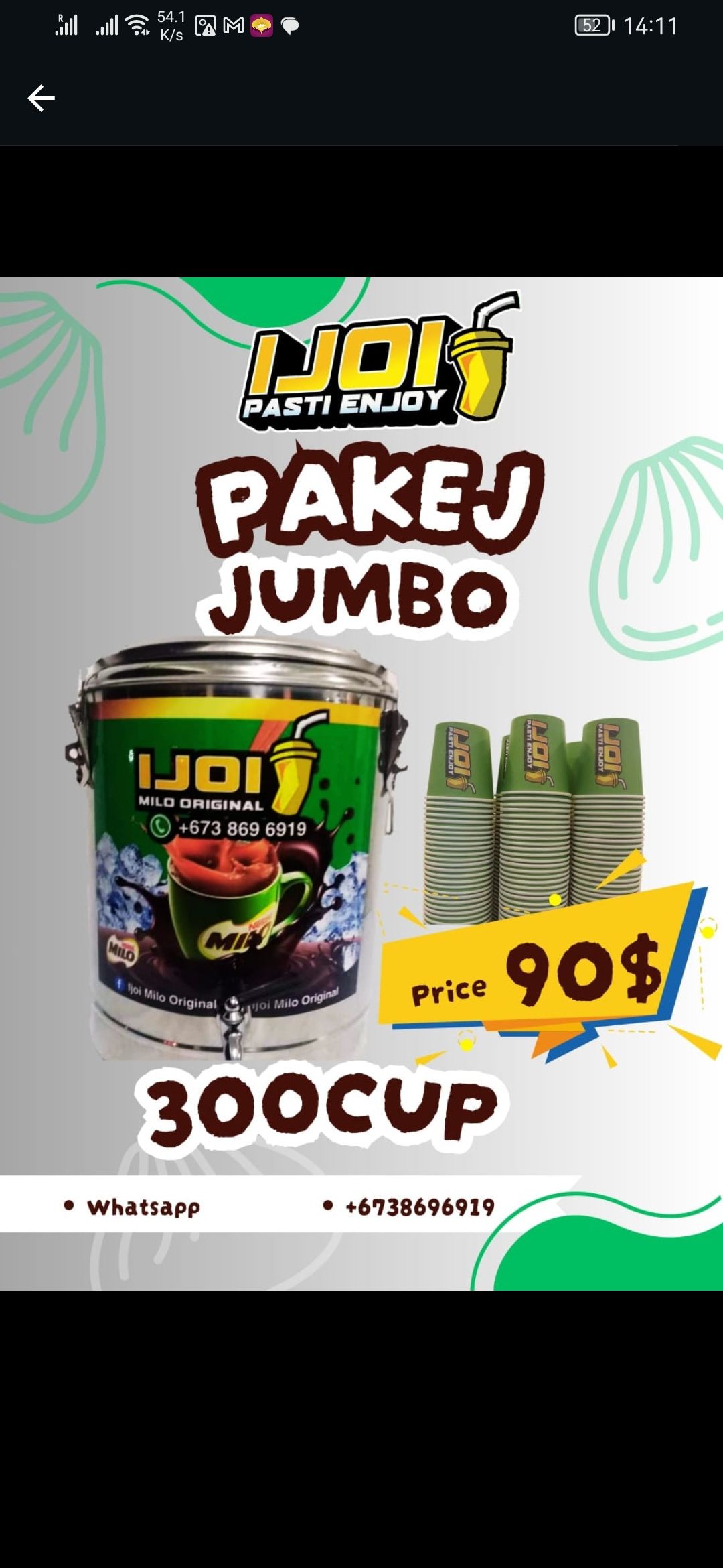 Pakage jumbo