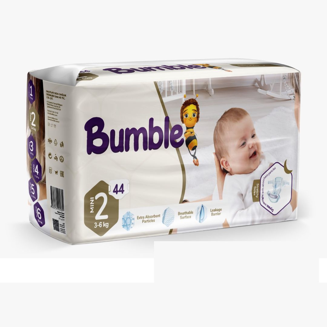 Couches Bumble Bee Mini-2 (3-6 kg)