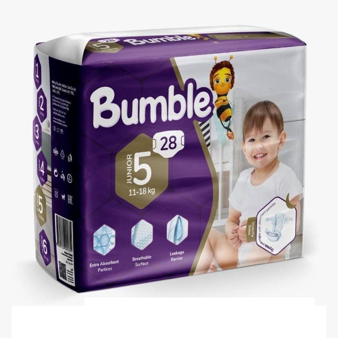 Couches Bumble Bee Junior-5 (11-18 kg)