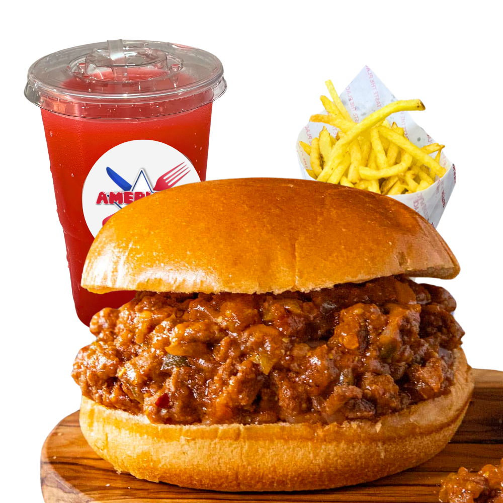 American Sloppy + Fries + Drink