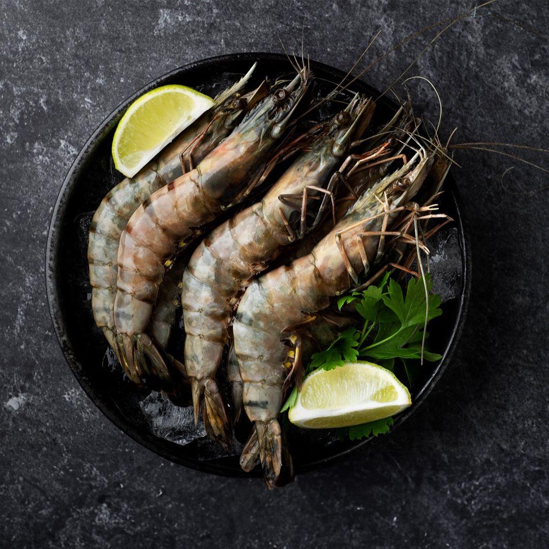 Fresh Black Tiger Prawns (21/25)