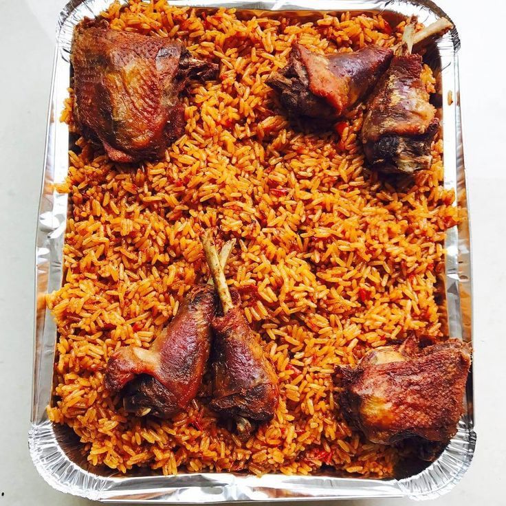 Assorted Jollof with Chicken