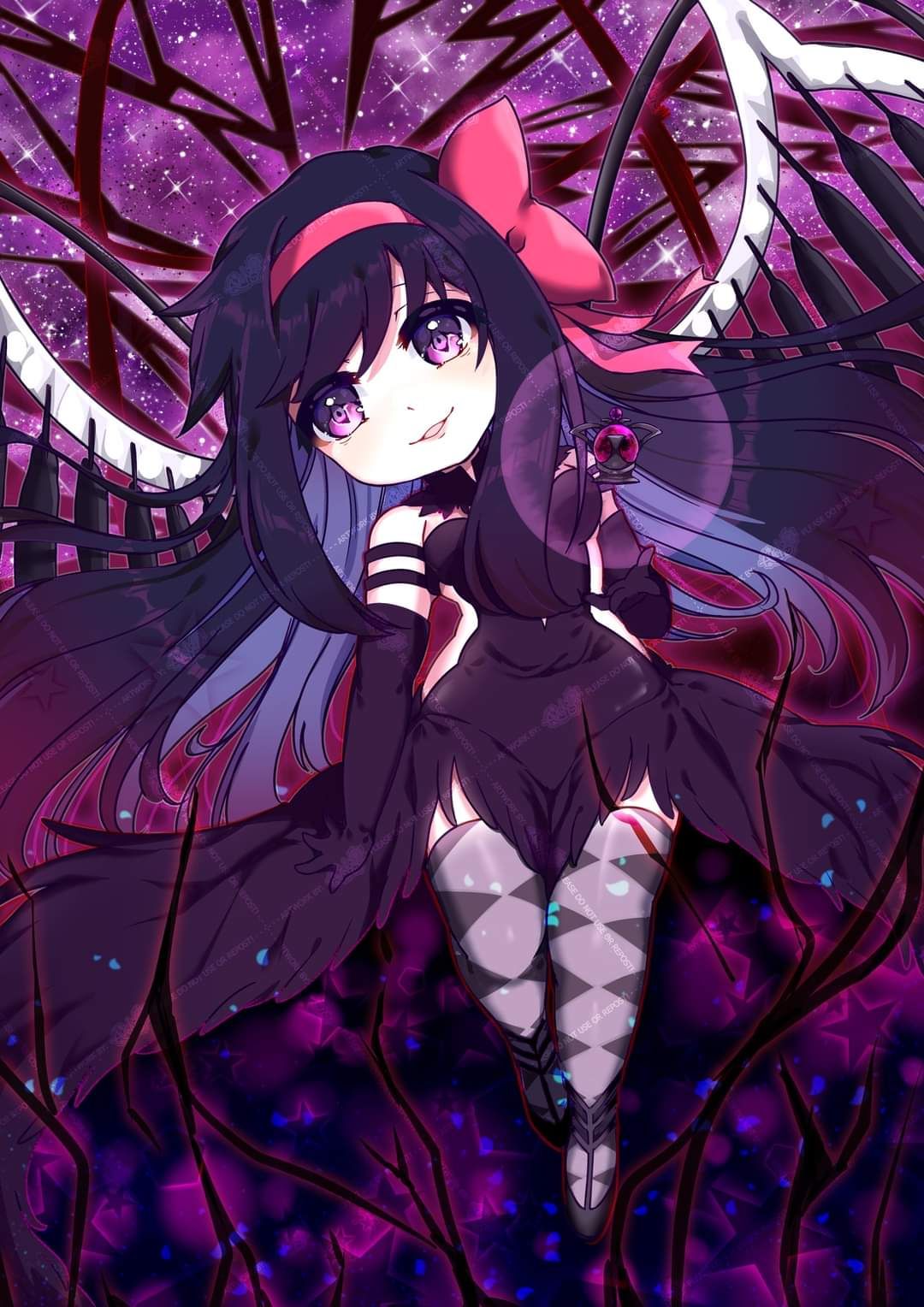 Akemi Homura Art Print