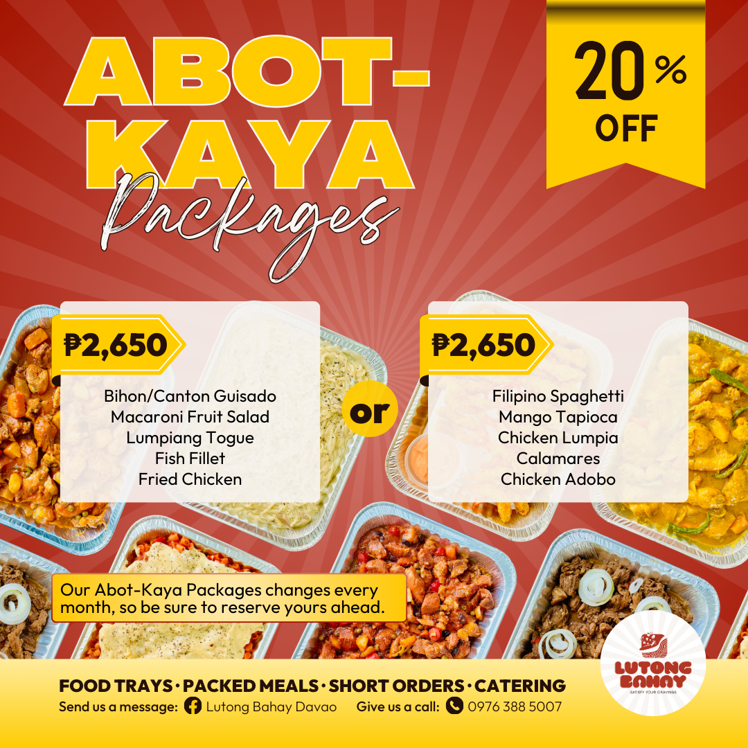 Abot Kaya - 5 TRAYS