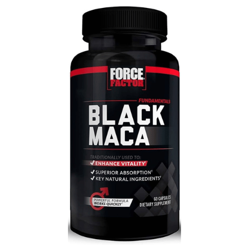 FORCE FACTOR BLACK MACA 60 CAPSULES