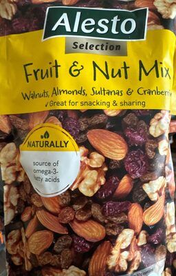 Alesto Fruit & Nut Mix 200g UK