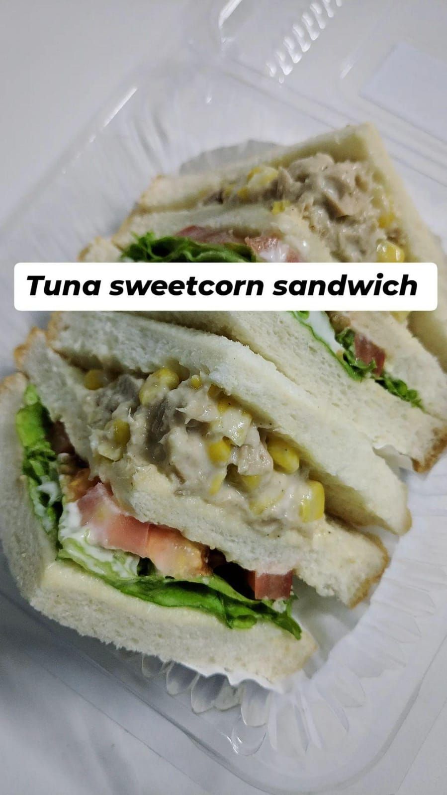 Premium Tuna Sweetcorn Sandwich