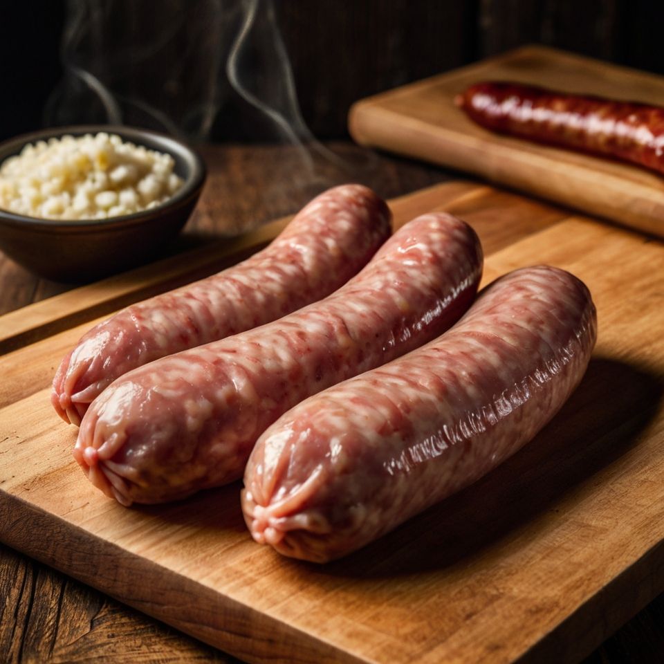 Smoky Bacon Pork Sausages (80g/pc)