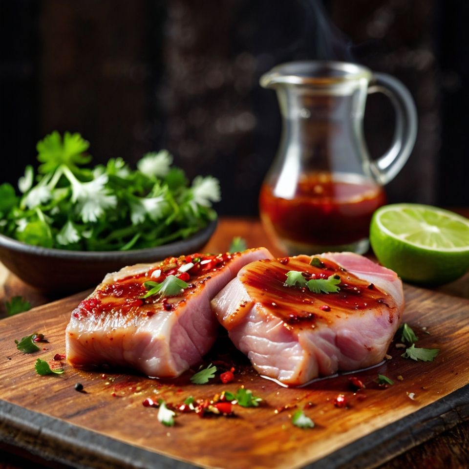 Mexican Pork Jowl (Marinated) - S$2.68/100g