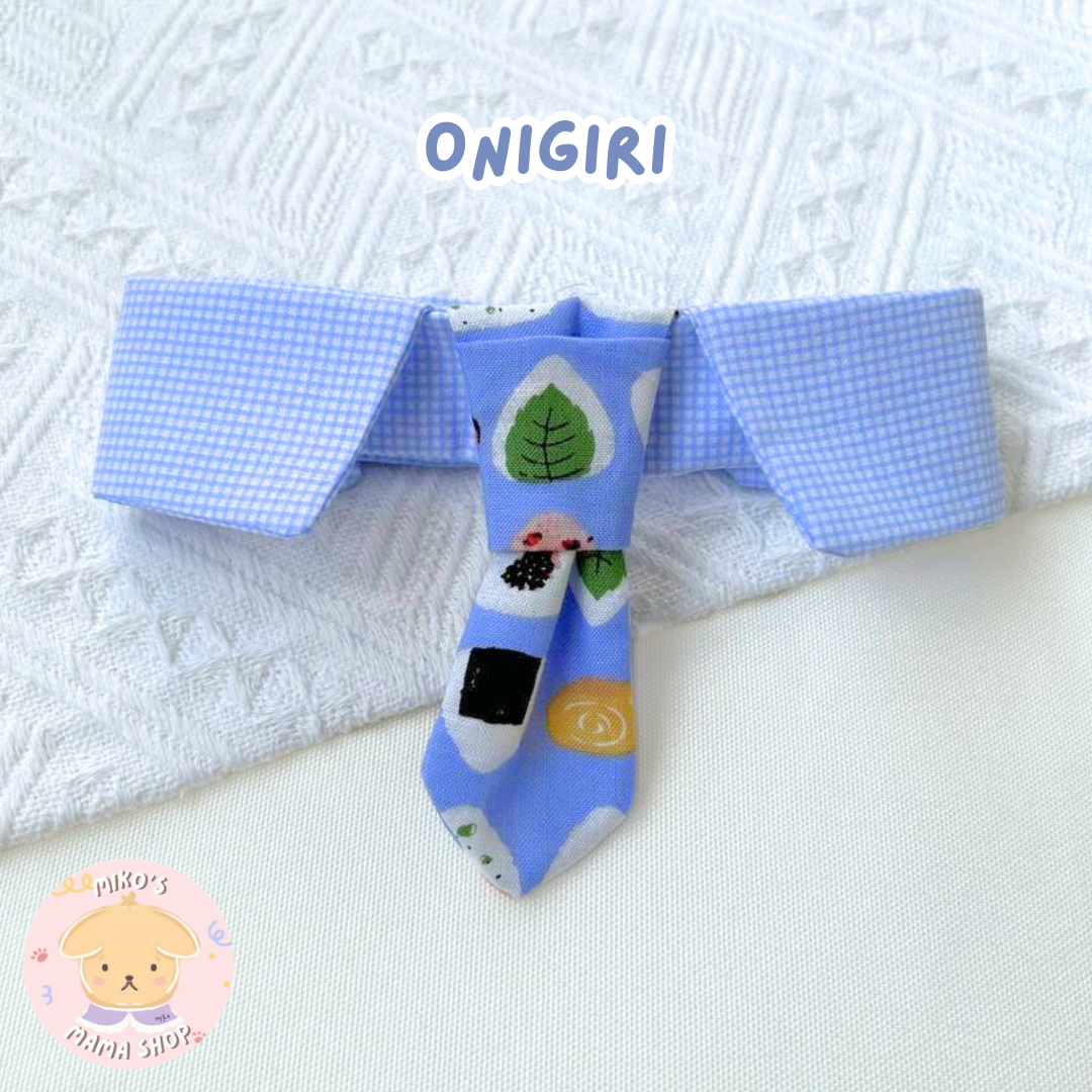 Onigiri Necktie Collar (Premium) 