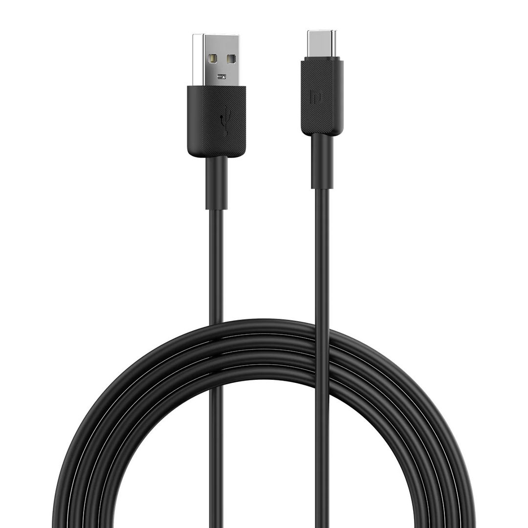 Portronics Konnect Link- 3A USB to Type C Cable - Assorted Color