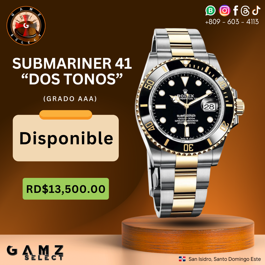 Submariner 41 "Dos Tonos" (Grado AAA)