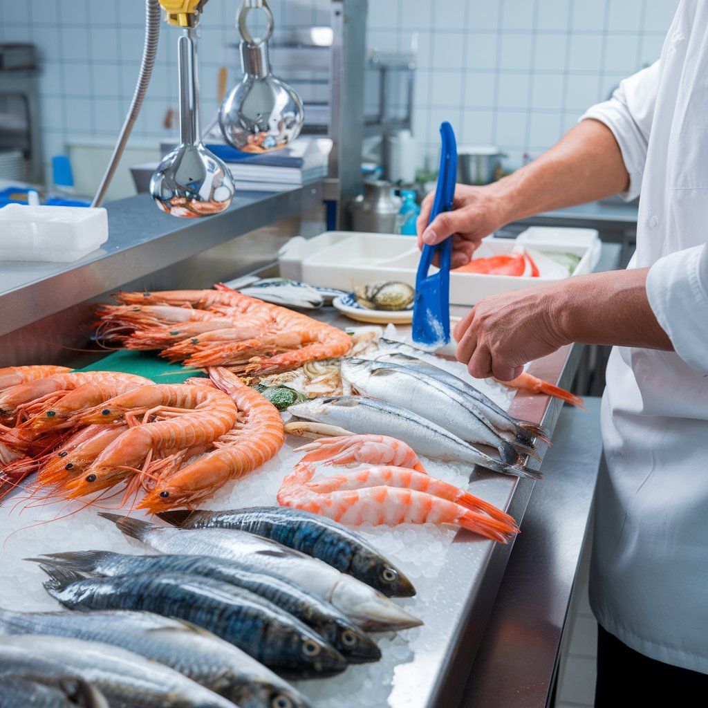 Seafood Cleaning Service