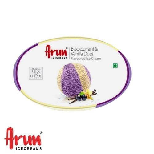 ARUN DUAL TUBS VANILLA BLACKCURRANT 500ML