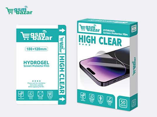 HD Clear Screen Hydrogel Film different models