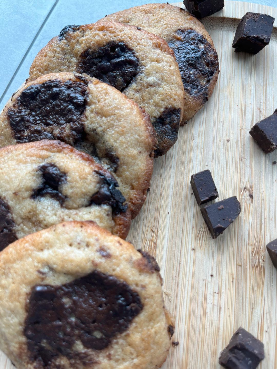 Chocolate chip cookies (sourdough)