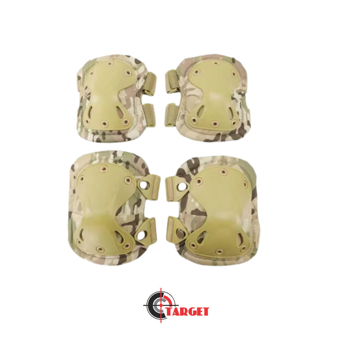 Elbow and Knee Guard Beige