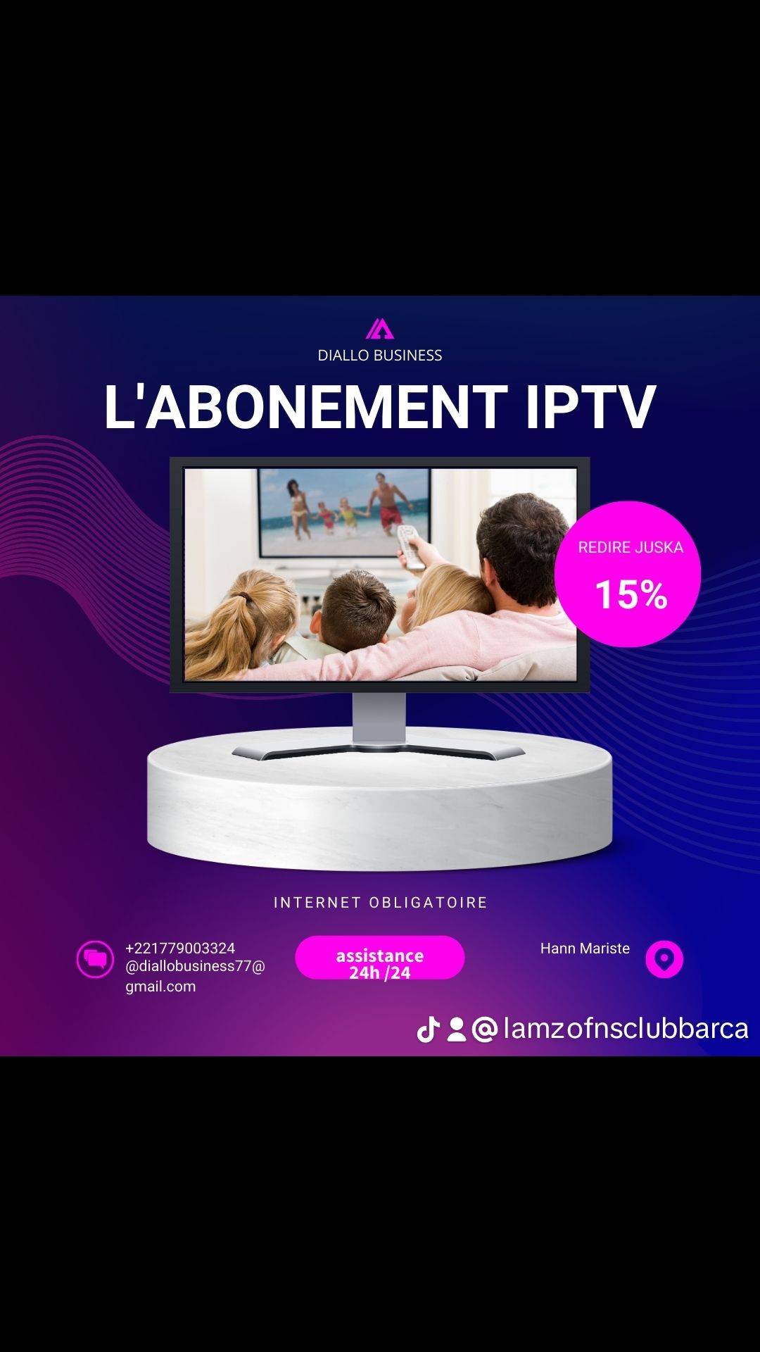 L'abonnement iptv 