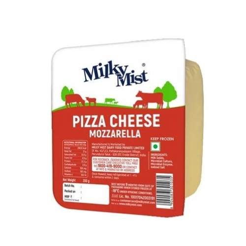 MILKY MIST PIZZA CHEESE MOZZARELLA 200G