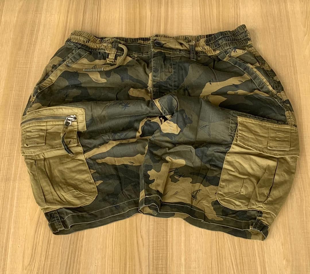 Camouflage Cargo Shorts