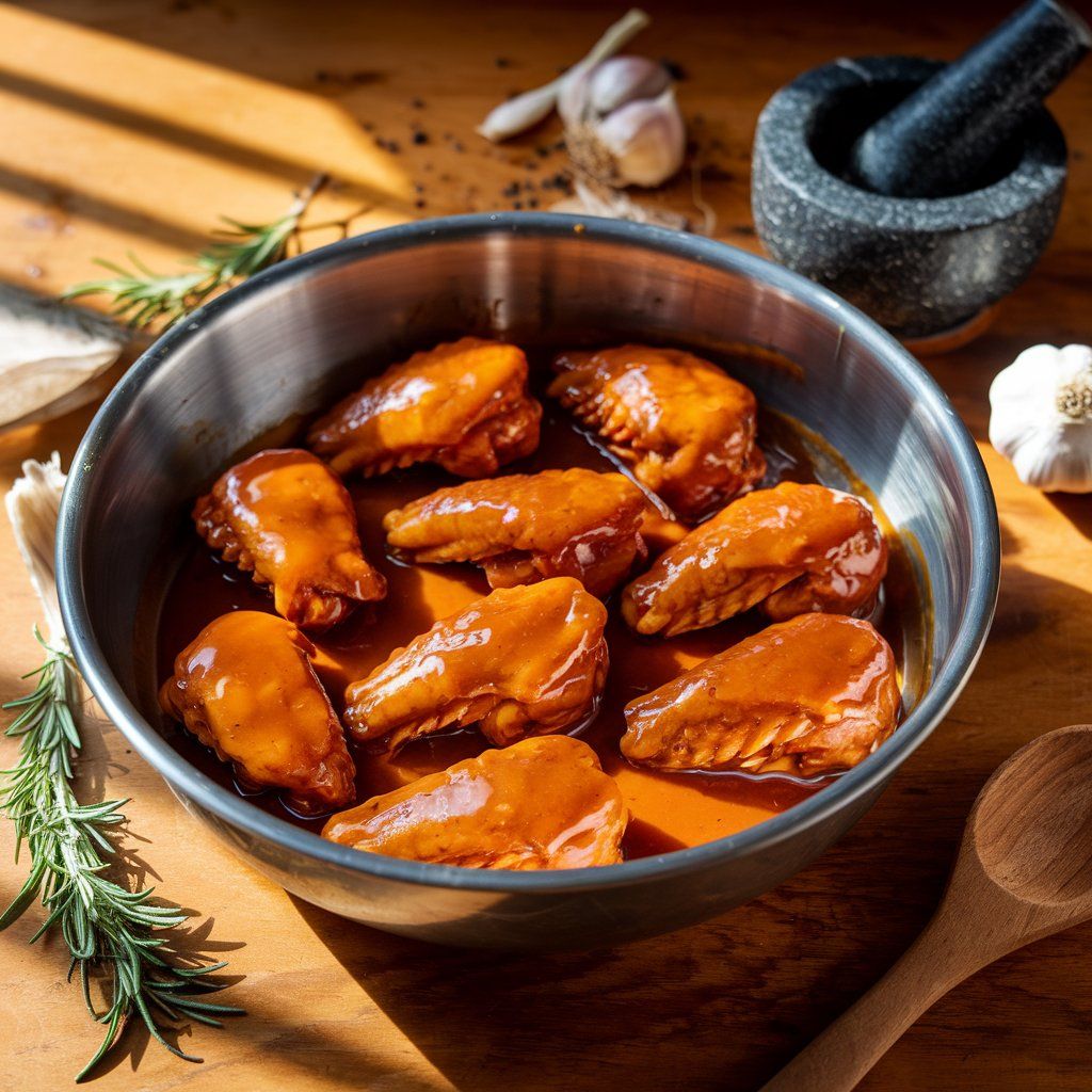 Honey BBQ Chicken Midwings