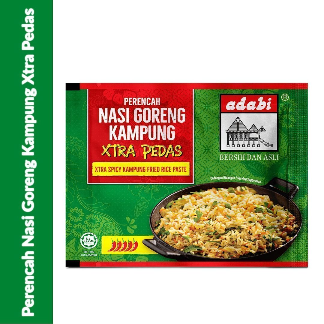 ADABI PERENCAH NASI GORENG KAMPUNG XTRA PEDAS 100GM