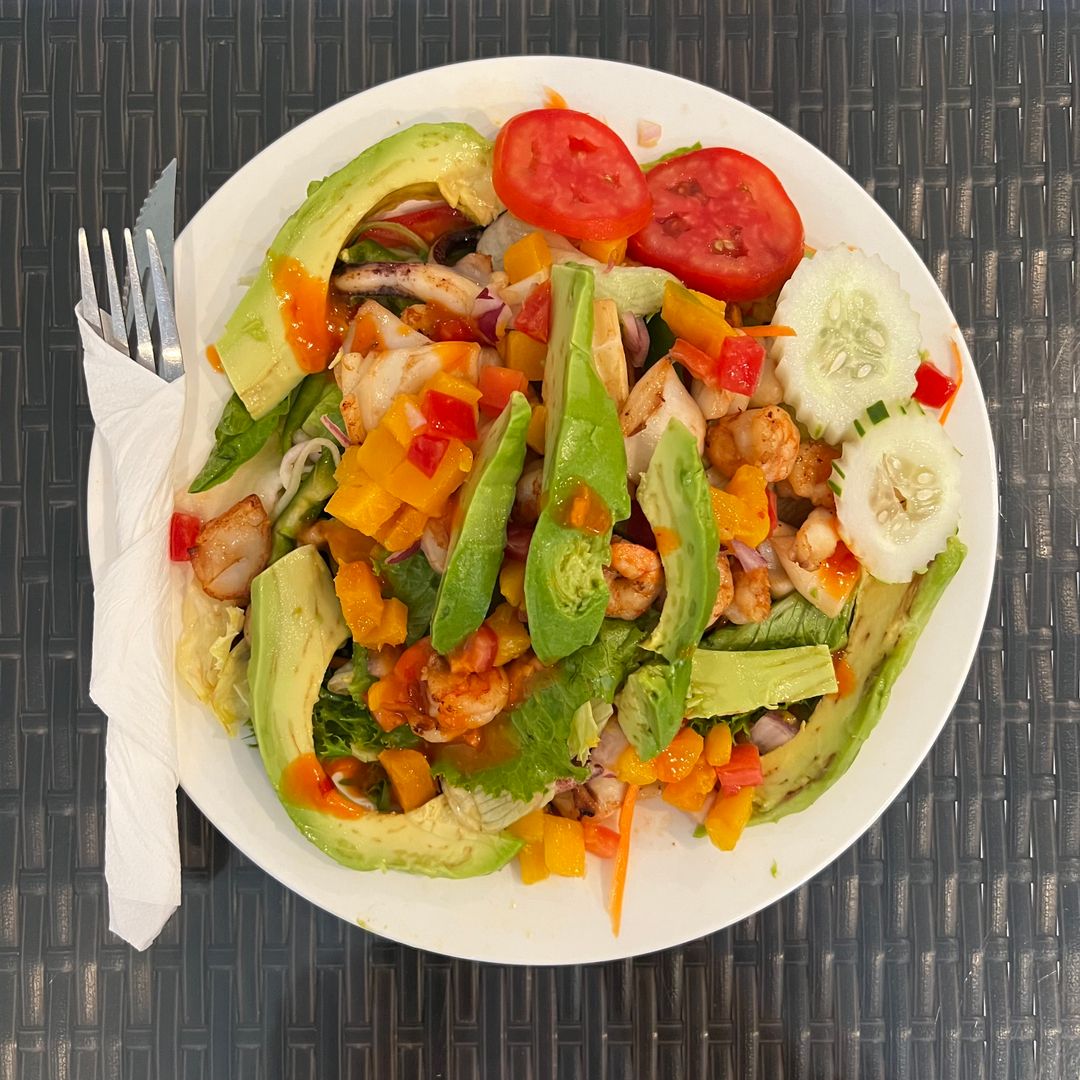 Grilled Seafood Salad