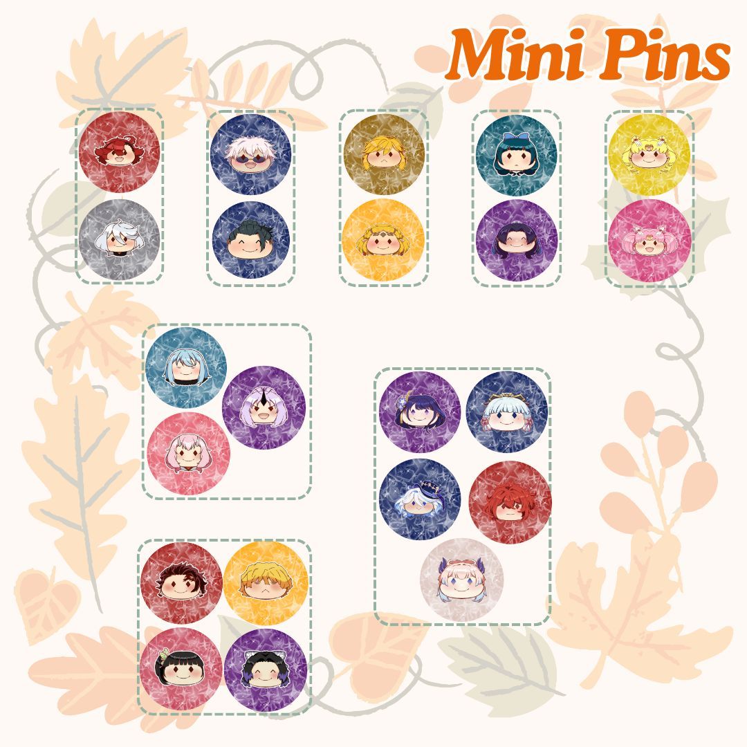 Assorted Mini Pins