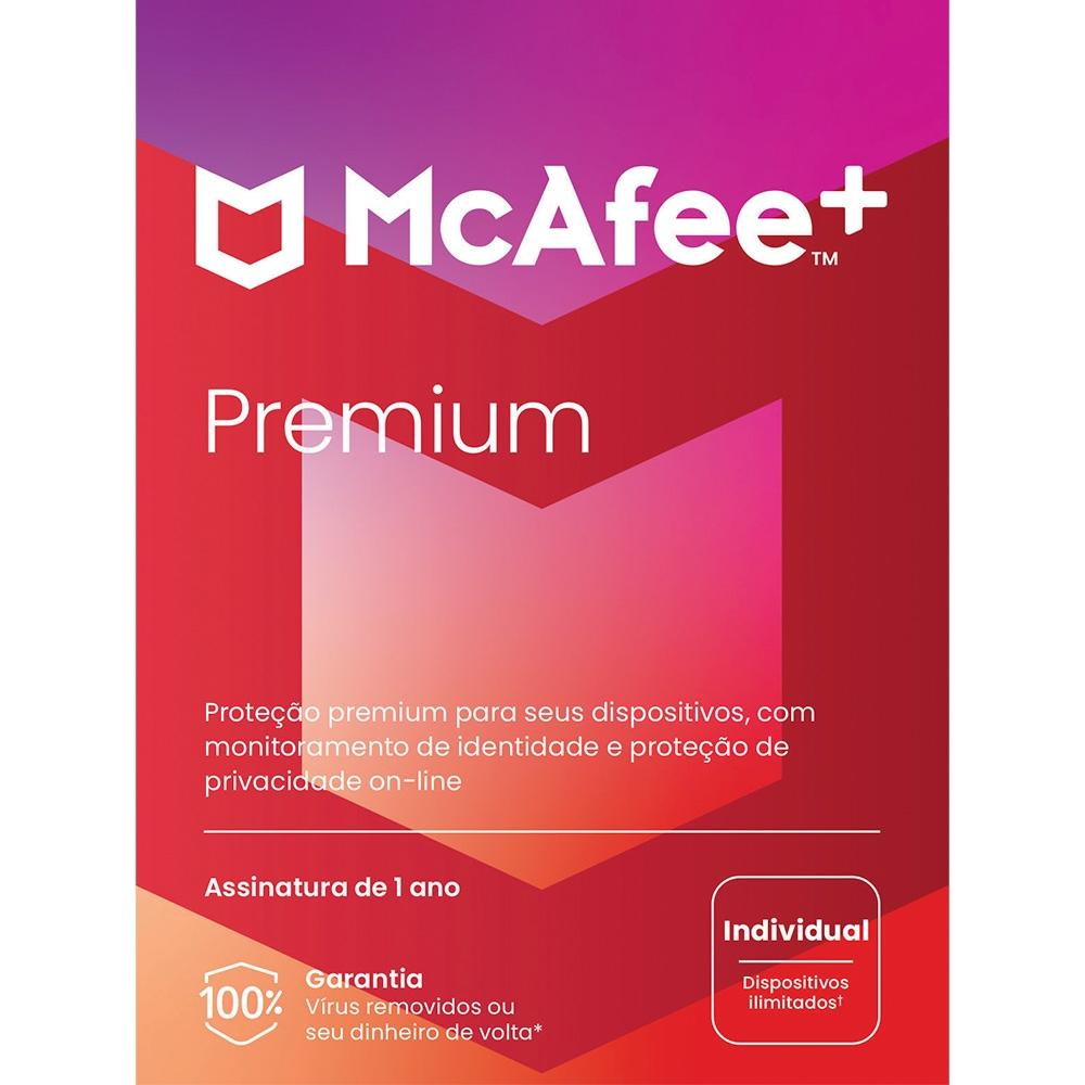 Mcafee Premium licença digital 1 ano