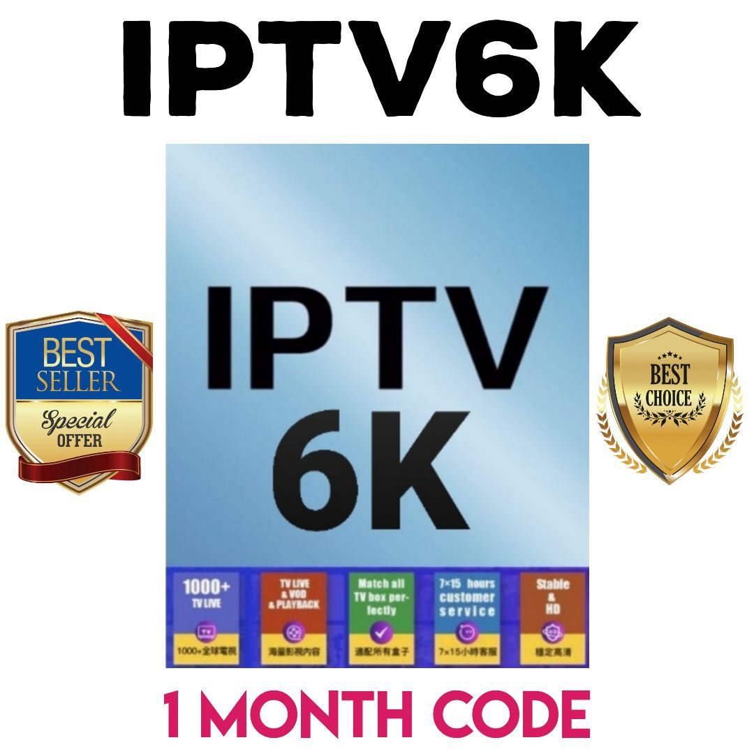 IPTV6K 1 Month code