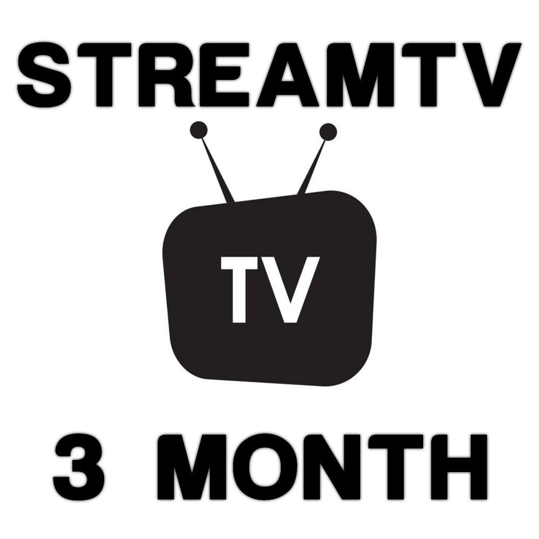 StreamTV 3 Month Code