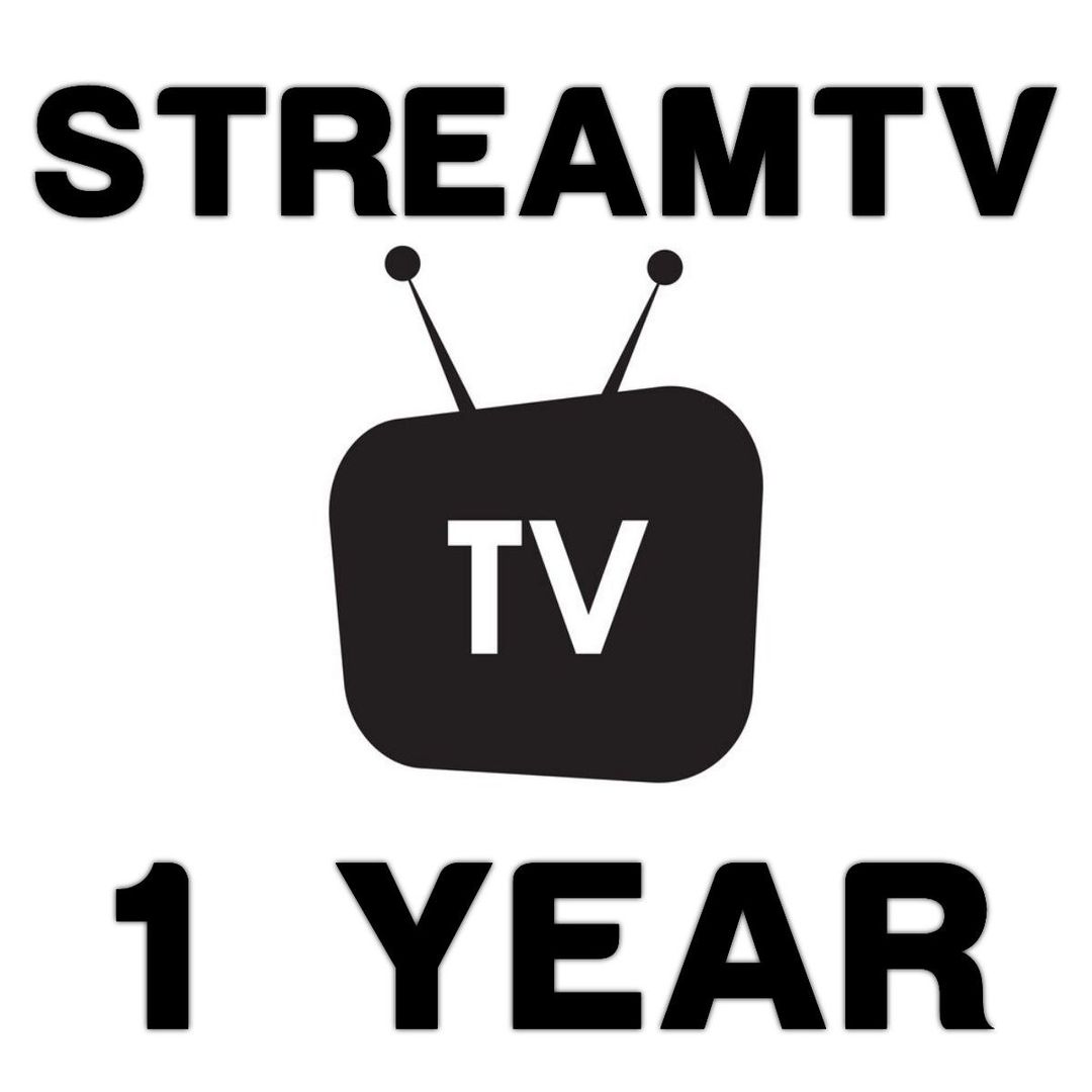 StreamTV 1 Year Code