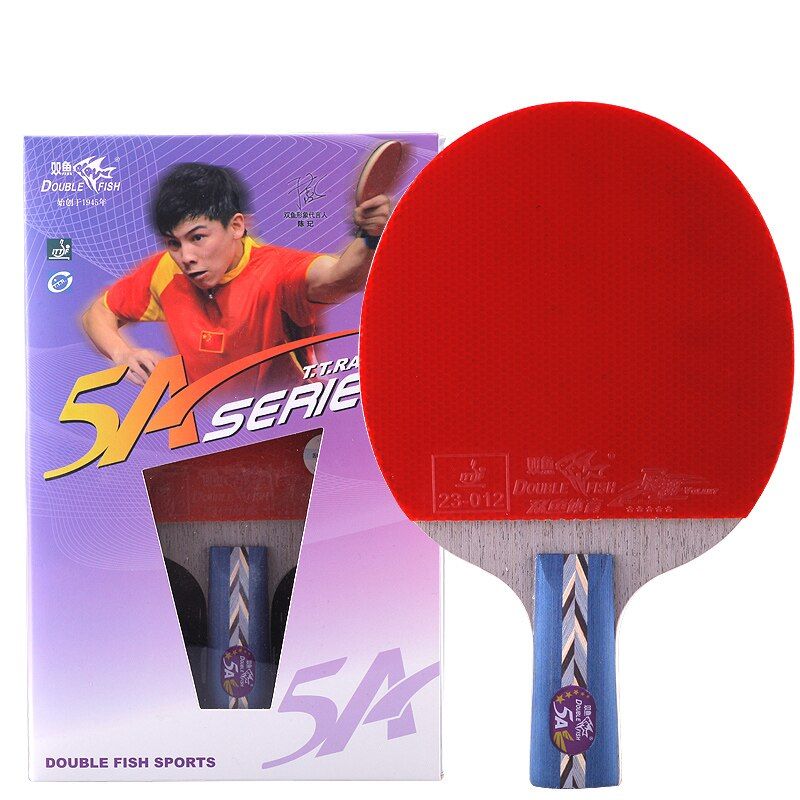 Table Tennis Bat Double Fish 5A-C