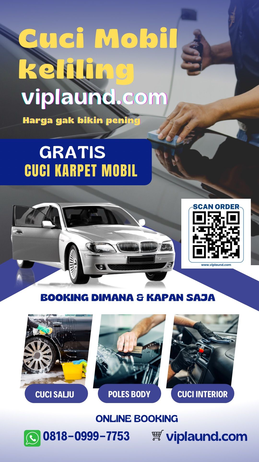 CUCI MOBIL REGULER