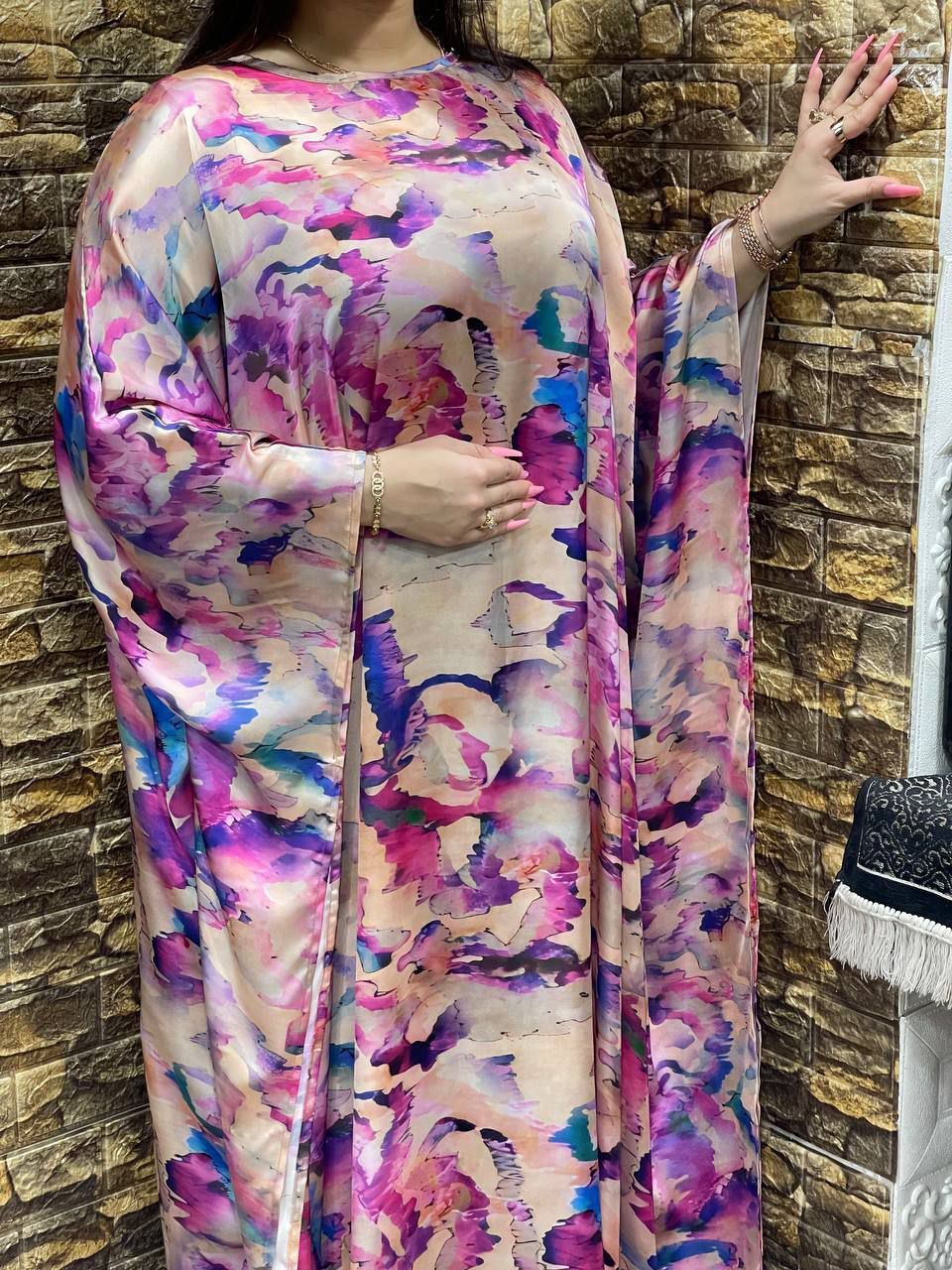 Floral Abaya