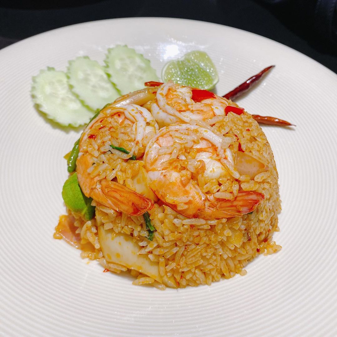 Tom Yum Fried Rice Shrimp 