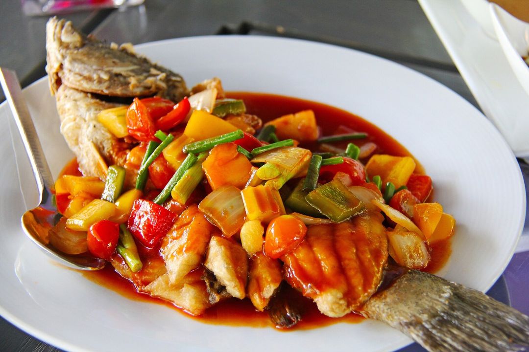 Sweet and Sour Sea Bass 