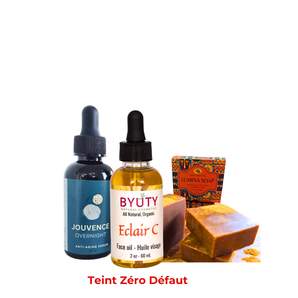 Teint Zéro Défaut (Sérum Eclair-C + Jouvence Overnight + Savon Turmeric Lumina)