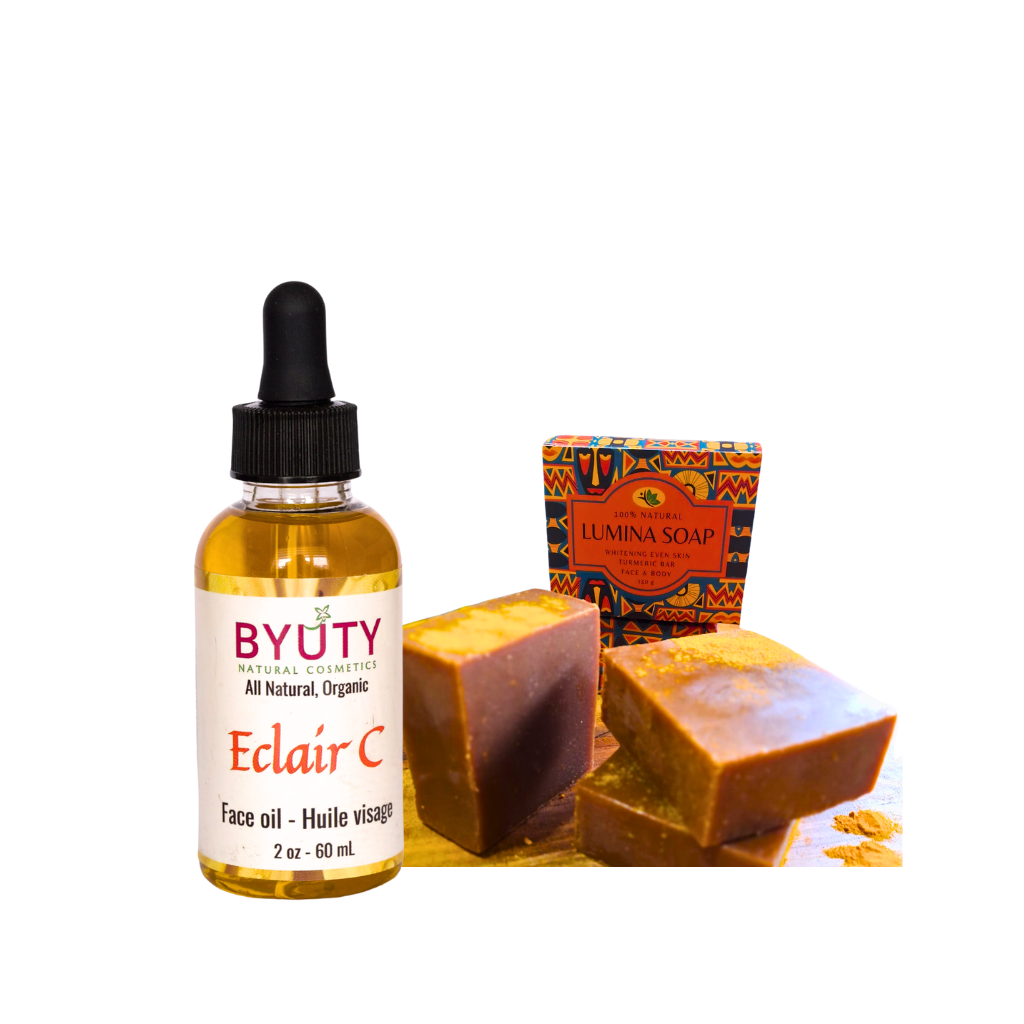 Éclat Parfait (Sérum Eclair-C + Savon Turmeric Lumina)