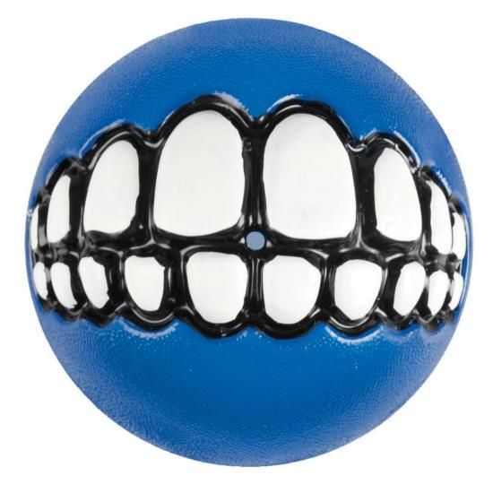 ROGZ  GRINZ FETCH BALL (7.8cm) BLUE 