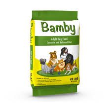 BAMBY DOG FOOD 20KG - ONLINE ONLY