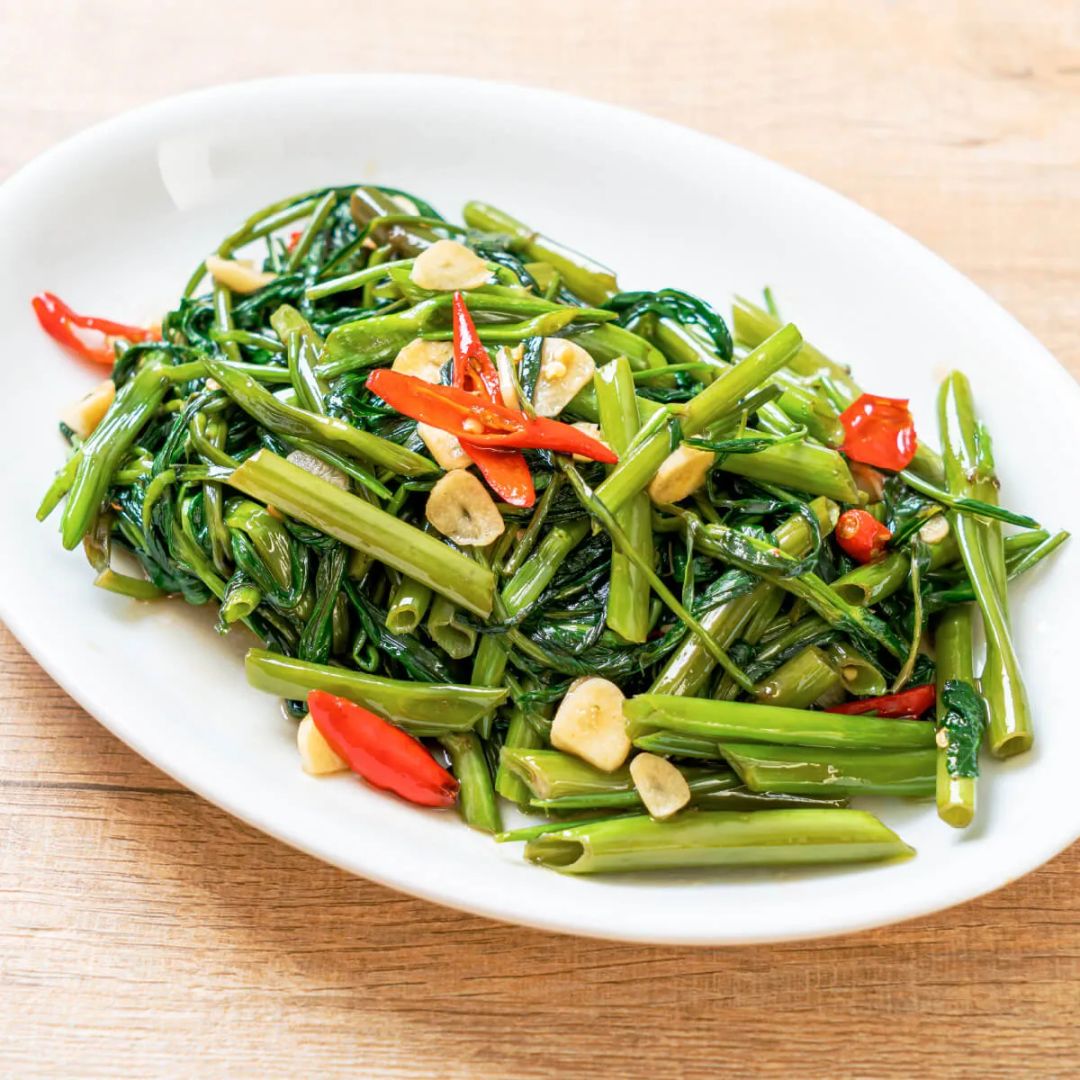 Stir-fried Morning glory