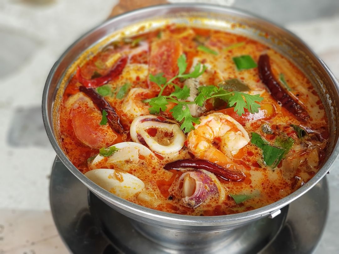 Tomyum Menu