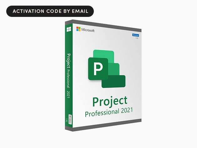 Microsoft Project 2021 Professional: Lifetime License for Windows