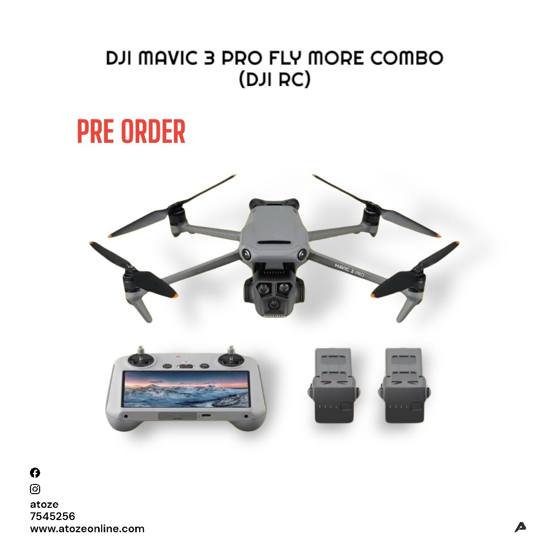 DJI MAVIC 3 PRO FLY MORE COMBO (DJI RC)