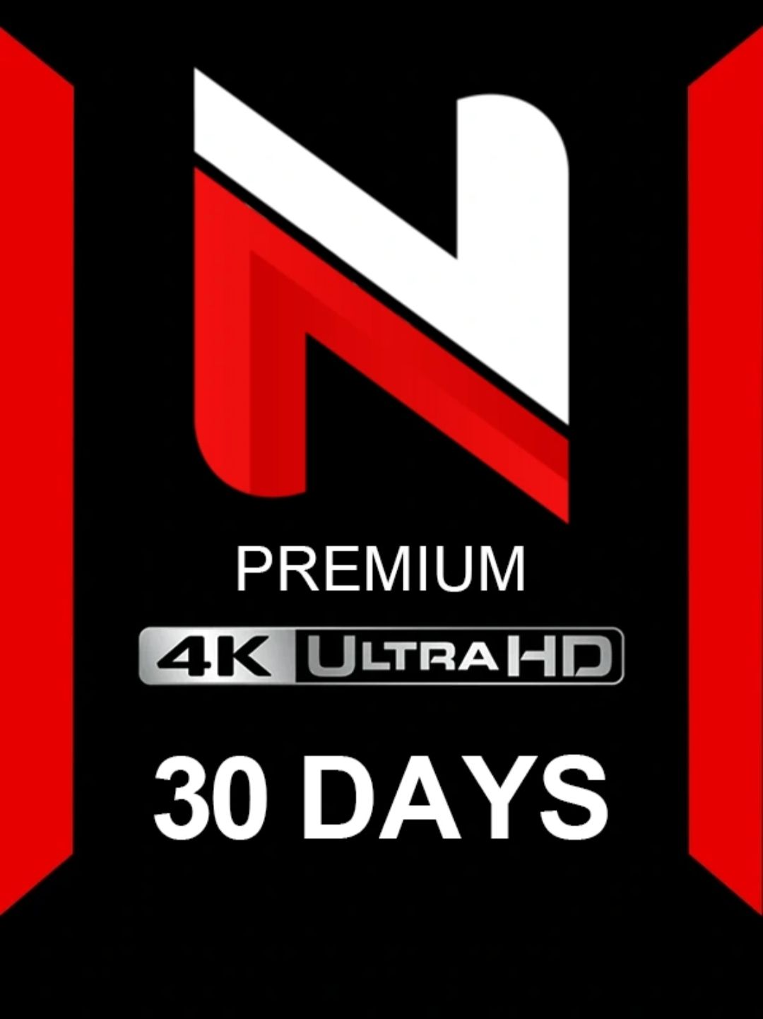 Shared Account - NFLX 30days 4K UHD Premium - 1 Month