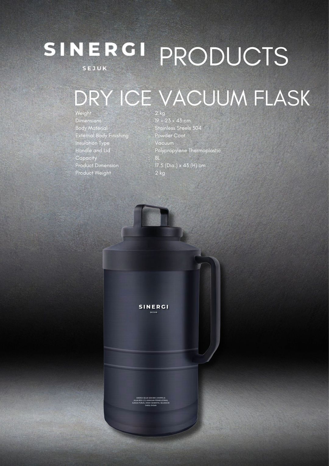 Dry Ice Container