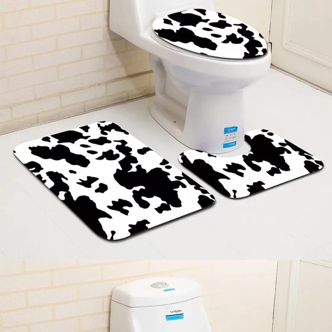  3 in 1 3D Bathroom toilet mats(big size) 